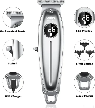 Триммер Kemei KM-1948 — миниатюра 3