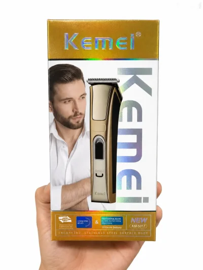 Триммер ва мошинкаи риштарошии касбии Kemei KM-5017