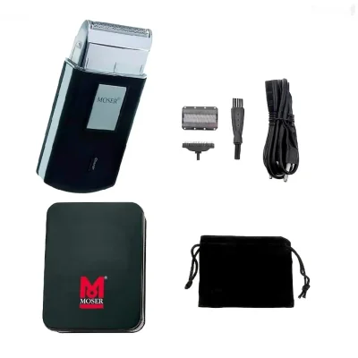 Шейвери паймон ва пайвасткунандаи зебоӣ Moser Mobile Shaver — миниатюра 6
