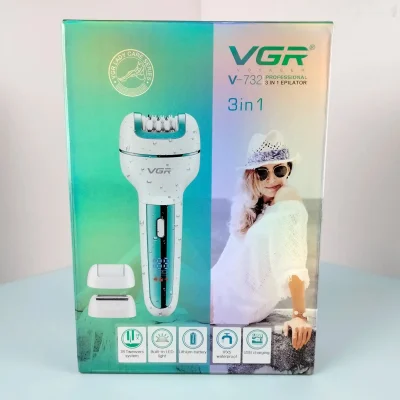 Эпилятори касбии VGR V-732 3 дар 1 — миниатюра 3