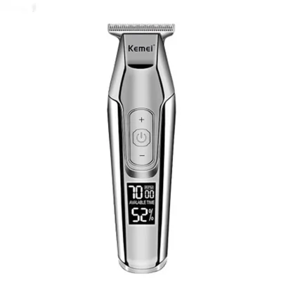 Триммер ва мошинкаи касбии Kemei KM-5027 Барои риш, мӯй ва канти касбӣ — миниатюра 4