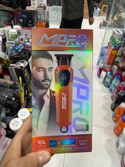 Триммер ва мошинкаи риштарошии касбии MPRO MP-537