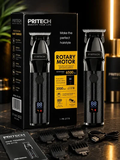 Триммери касбӣ барои мӯй ва риш PRITECH PR-2778