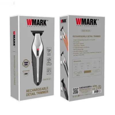 Триммери касбии WMARK NG-1207 Барои риш ва хаткунӣ Тример — миниатюра 6