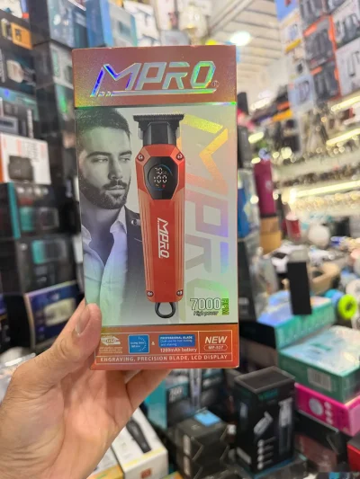 Триммер ва мошинкаи касбӣ барои риш ва муй MPRO MP-537 — миниатюра 3