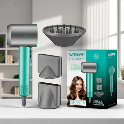 Фен барои мӯй VGR V-440 Professional 1400W, BLDC — миниатюра 4