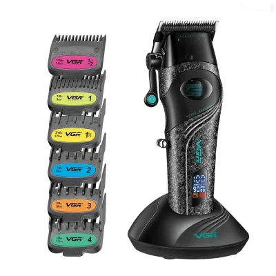 Машинка барои ислоҳи соч ва риш VGR V-857C Professional — миниатюра 2