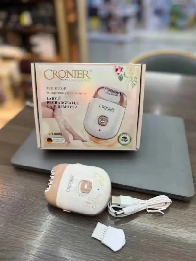 Эпилятори барқии занона барои пӯсти ҳамвор CRONIER Professional Модели CR-8809