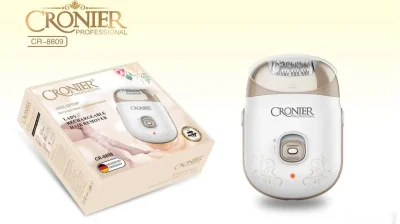 Эпилятори барқии занона барои пӯсти ҳамвор CRONIER Professional Модели CR-8809 — миниатюра 3
