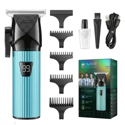 Триммери касбӣ барои ислоҳи риш ва мӯй аз бренди VGR модели V-037 Mini Trimmer — миниатюра 2