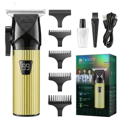 Триммери касбӣ барои ислоҳи риш ва мӯй аз бренди VGR модели V-037 Mini Trimmer — миниатюра 3