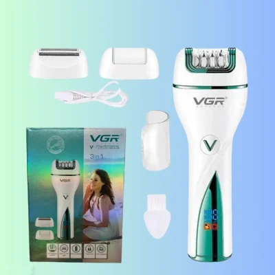 Эпилятор ва риштароши 3 дар 1 VGR V-728 Professional — миниатюра 5