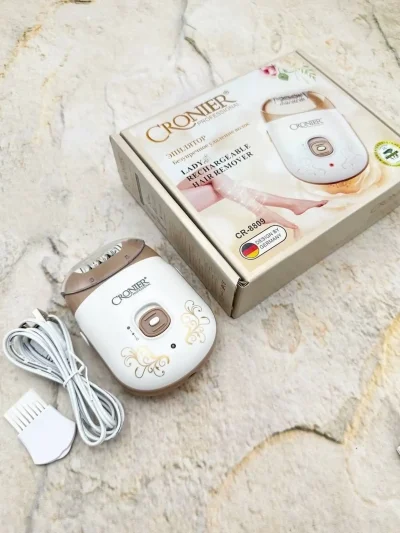 Эпилятори бесими Cronier CR-8809 Барои пӯсти ҳамвору нафис
