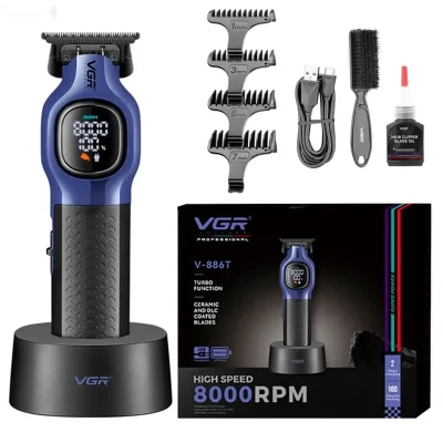 VGR V-886T Интихоби ҳирфаӣ барои сартарошон ва истифодаи хонагӣ — миниатюра 2