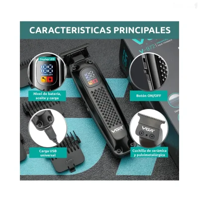 Мошинаи мӯйсаргирии касбии VGR V-972 — миниатюра 2