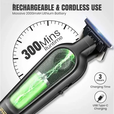 Мошинкаи касбии риштарошӣ ва кантовка VGR V-995 — миниатюра 6