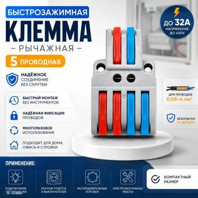 Быстрозажимная клемма