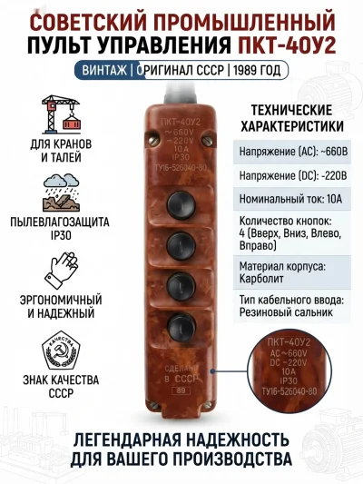 Пост кнопочный тельферный
