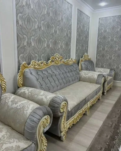Диван с креслами — миниатюра 3