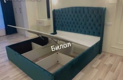 Кровать двуспальная хай-тек — миниатюра 2