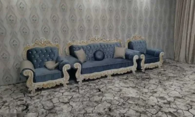 Диван с креслами — миниатюра 2
