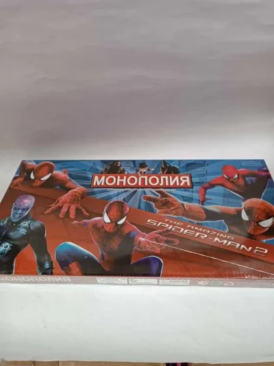 Монополия человек паук игрушечний