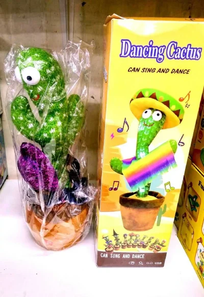Кактус танцующий игрушка
