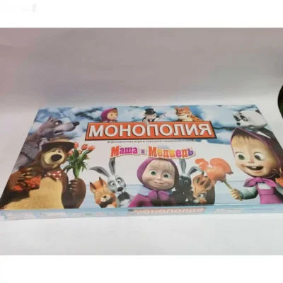 Монополия Маша и медведь игрушечный