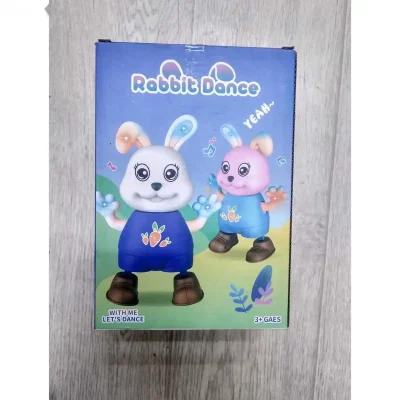 Зайчик музыкальный игрушка — миниатюра 2