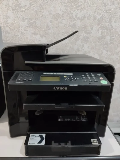 Принтер 3в1 черный белый