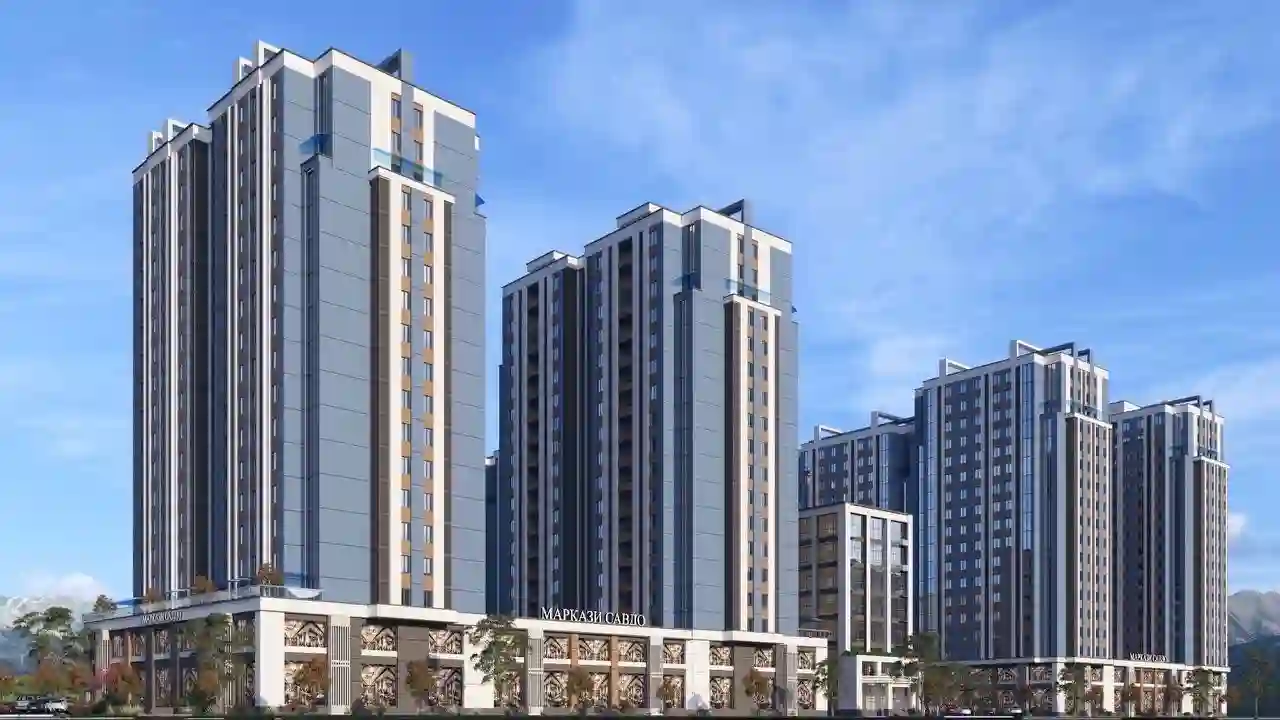 2-к квартира, 15 этаж, 83 м², Шохмансур — миниатюра 9