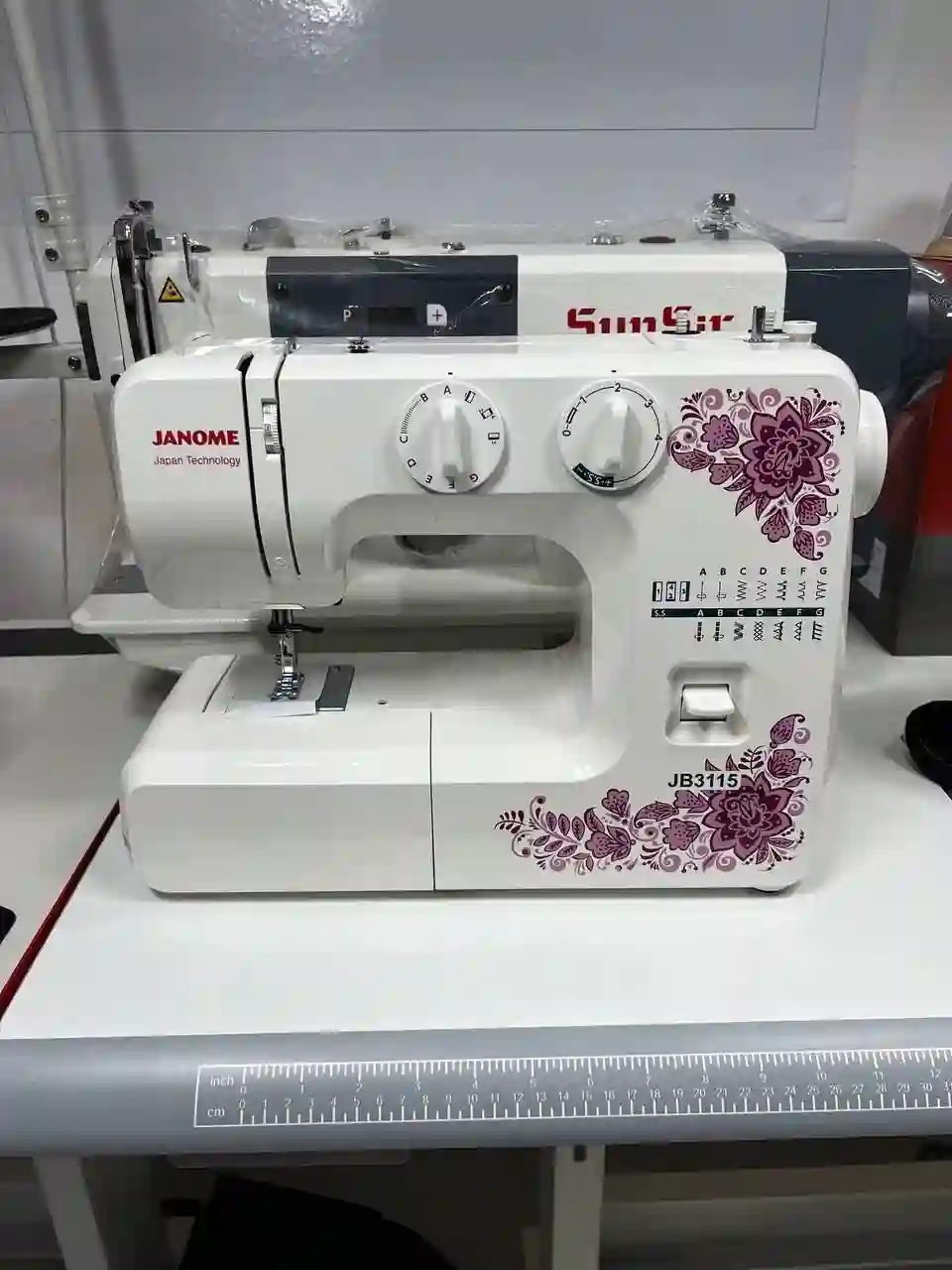 Мошинаи Дузандаги JANOME JB3115  — миниатюра 3