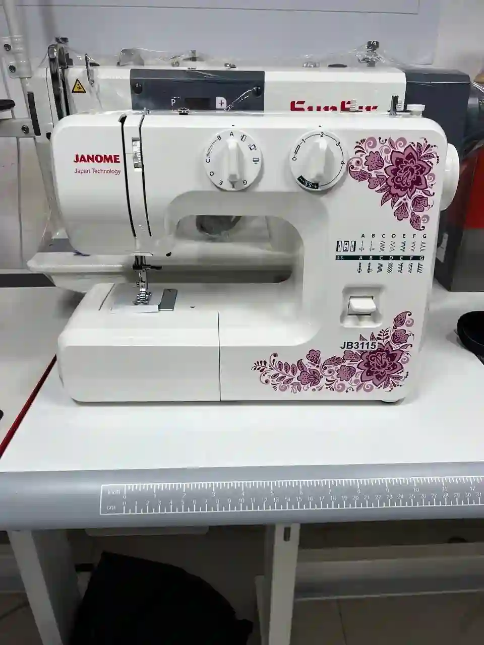 Мошинаи Дузандаги JANOME JB3115  — миниатюра 4