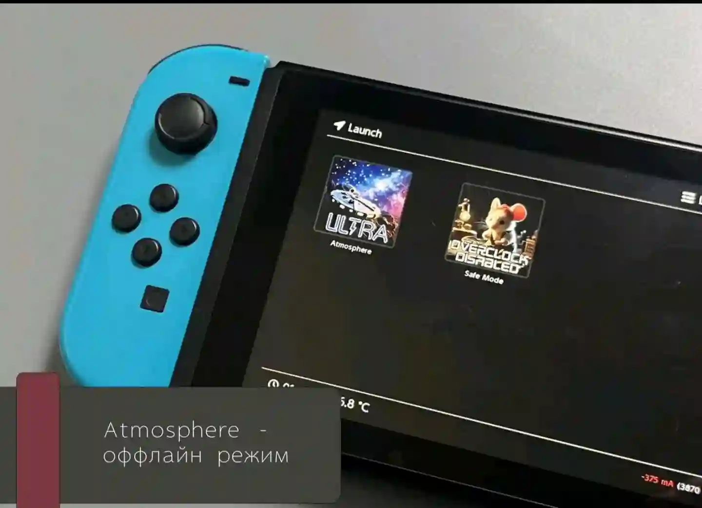Nintendo switch oled прошитая чипом — миниатюра 4