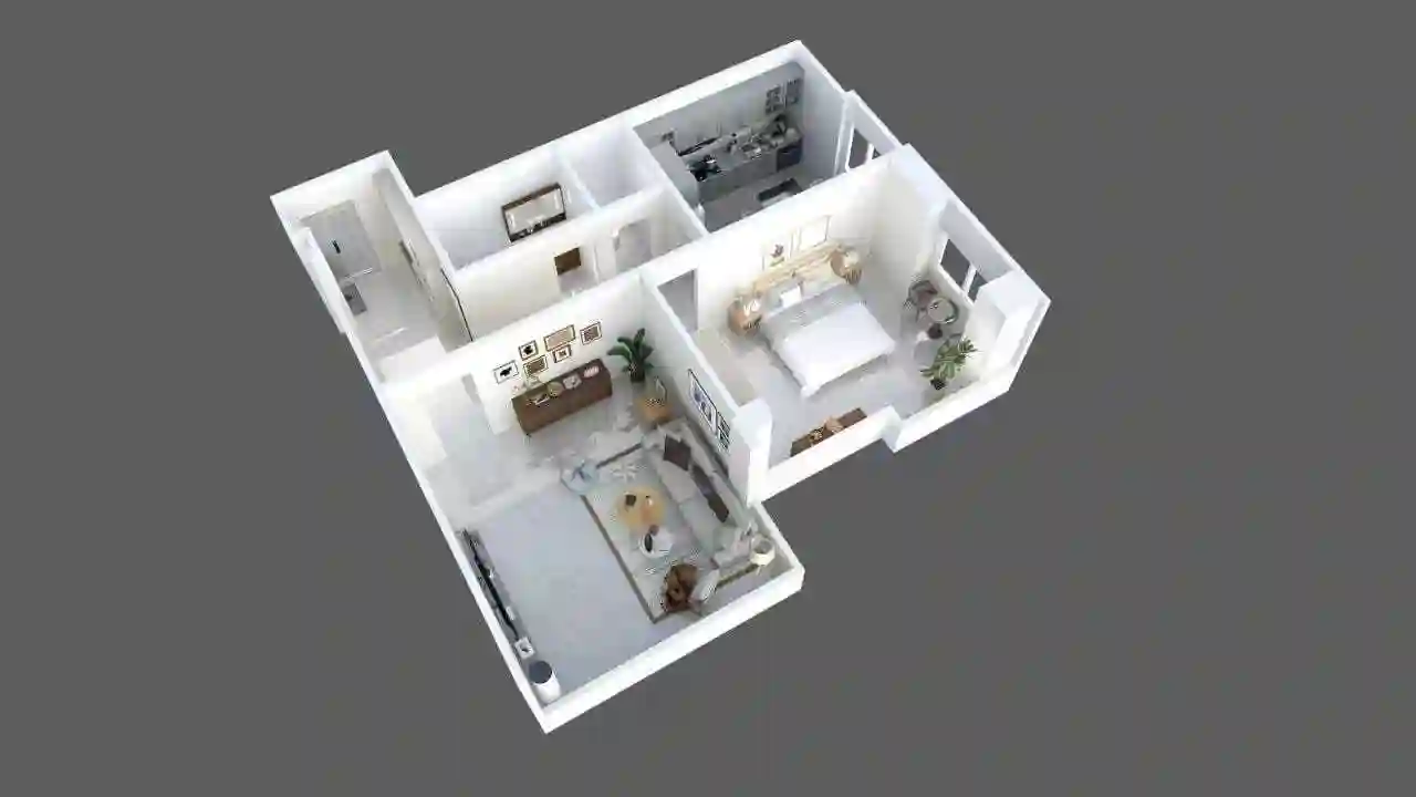 2-к квартира, 13 этаж, 76 м², Фирдавси — миниатюра 3