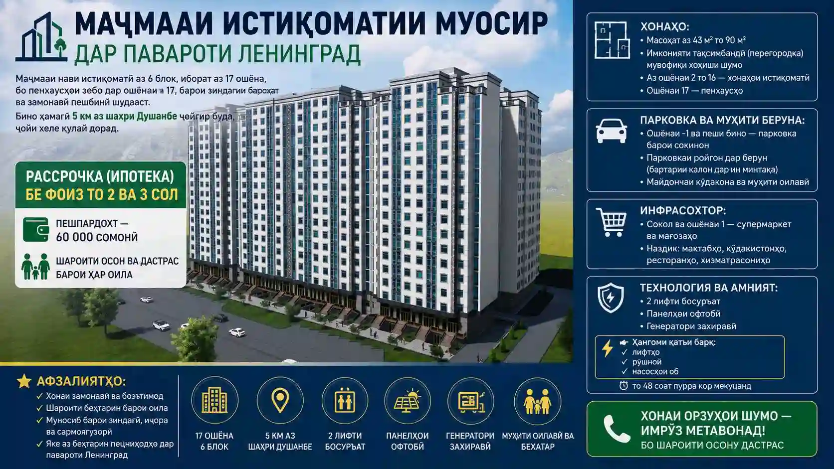 1-к квартира, 3 этаж, 42 м², павароти лелинград