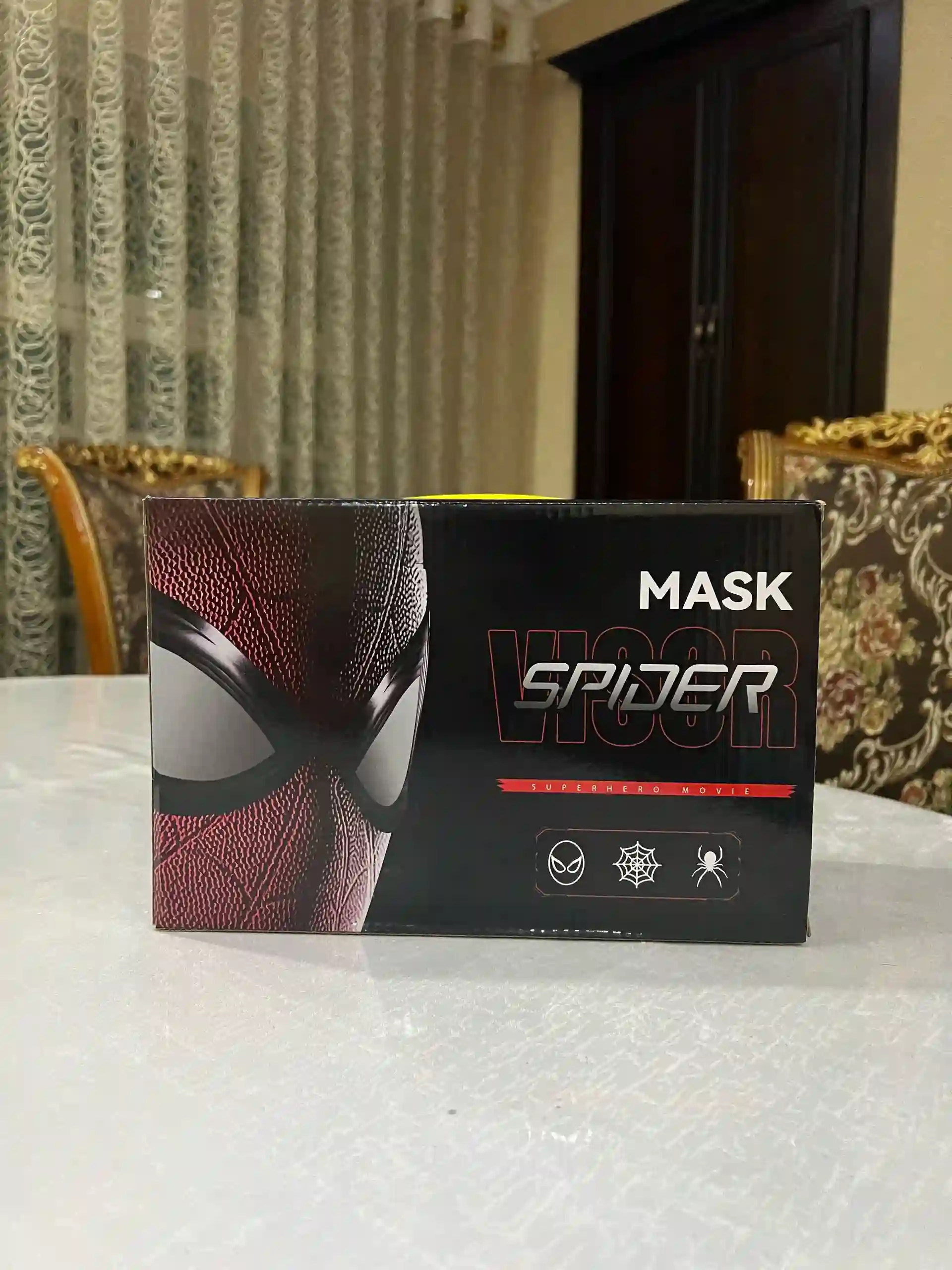 маска человек паука🕷️ — миниатюра 3