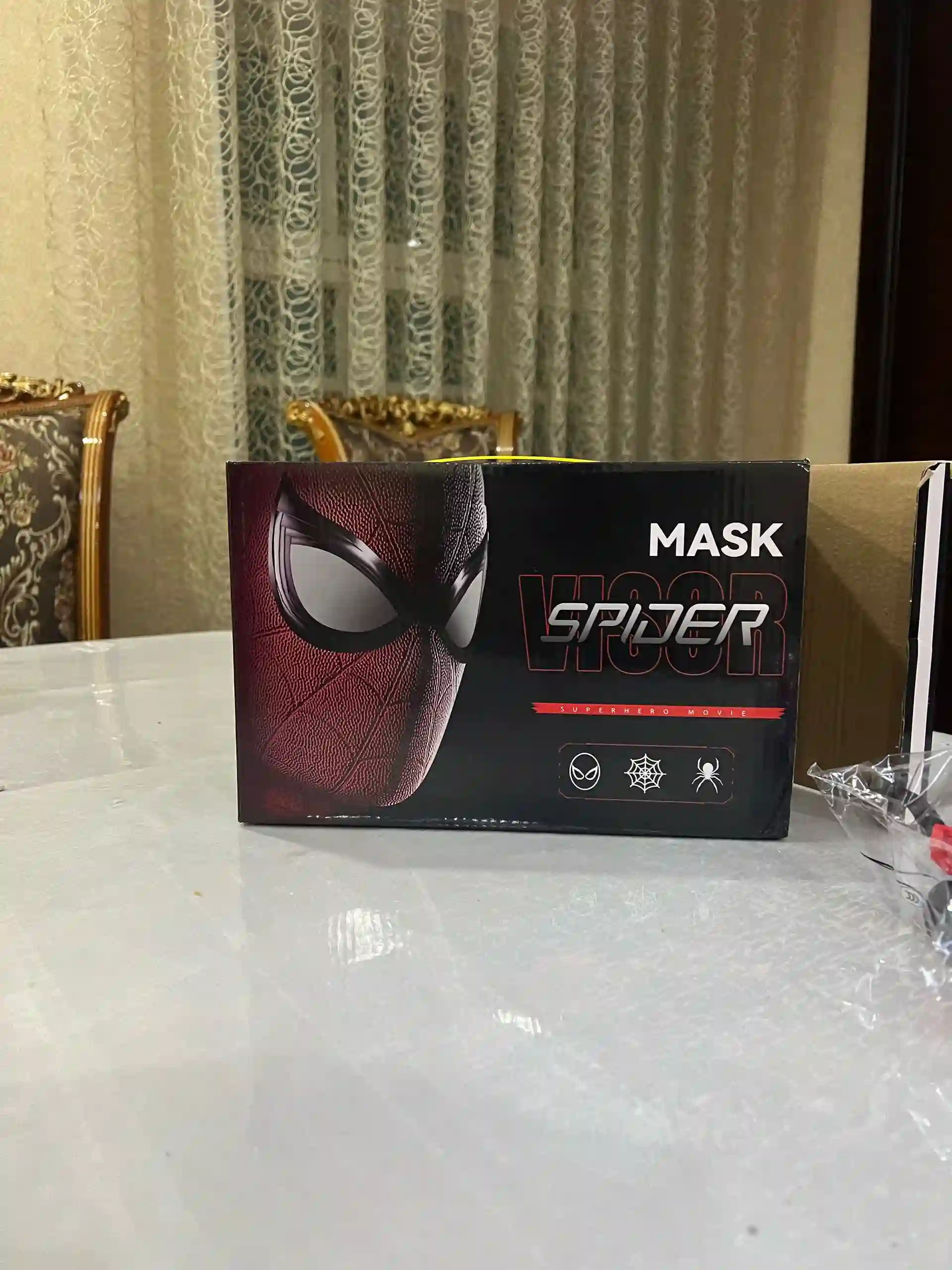 маска человек паука🕷️ — миниатюра 5