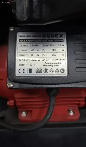 Вакуумный насос RDX8636