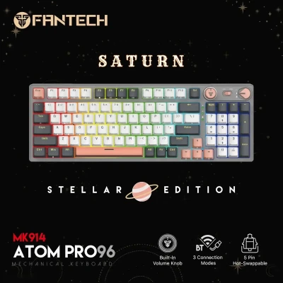 Беспроводная механическая игровая клавиатура Fantech ATOM PRO96 MK914