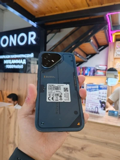 Tecno роva 8 16/256Gb 8000Мач global version black — миниатюра 2
