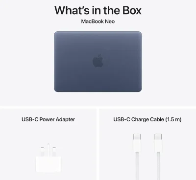 Ноутбук Apple MacBook Neo 13 2026, A18 Pro, 8GB/256GB