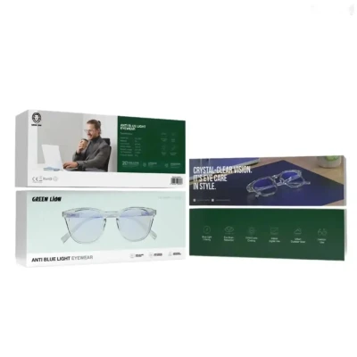 Антибликовые очки Green Lion Anti Blue Light Eyewear белый — миниатюра 2