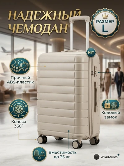 Чемодан L