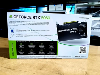 Видеокарта PNY X2 OC RTX 5060 8GB GDDR7 — миниатюра 3