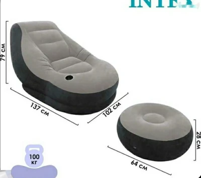 Надувное кресло Intex — миниатюра 3