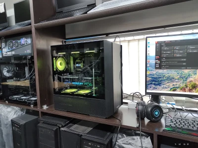 Персональный компьютер Lian-li AMD RYZEN 9-7900X RAM 32GB/RTX5080 16GB — миниатюра 5