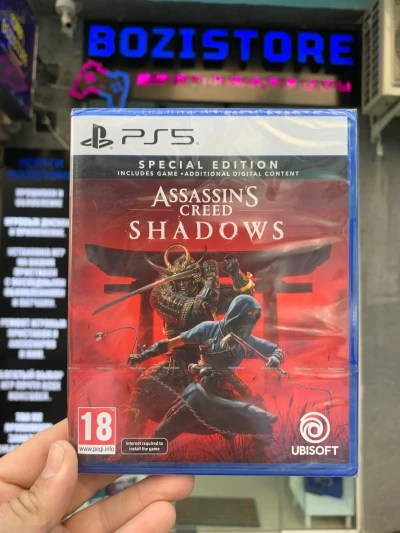 Диск Assassins Creed Shadows для PlayStation 5