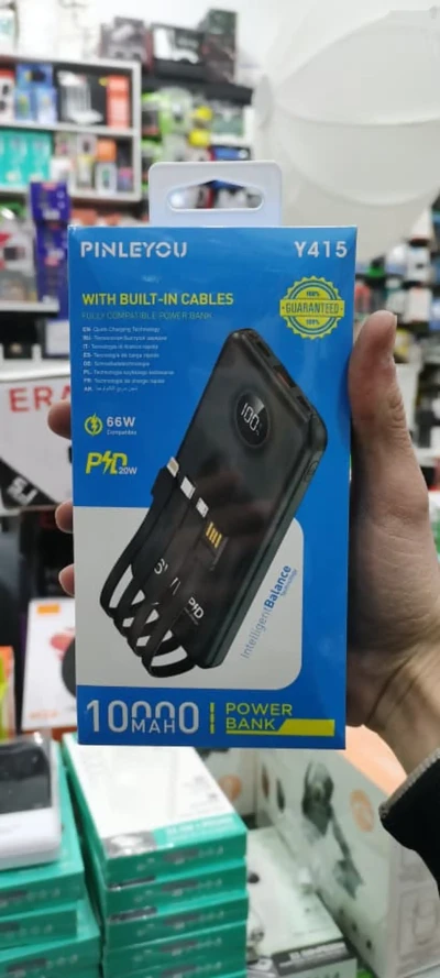 Внешний аккумулятор Power Bank Pinleyou 10.000 mAh