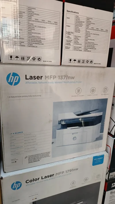 Принтер hp Laser MFP 137fnw — миниатюра 2